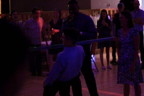 The limbo at a Bar Mitzvah party in Seattle with DJ Dubreezy
