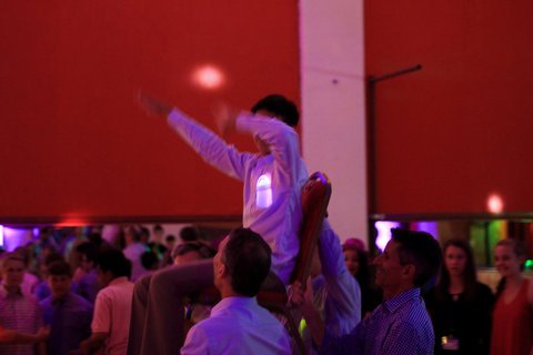 The Hora at a Bar Mitzvah party in Seattle with DJ Dubreezy